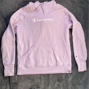 Pink Champion hoodie